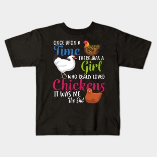 Once Upon A Time Chickens Kids T-Shirt